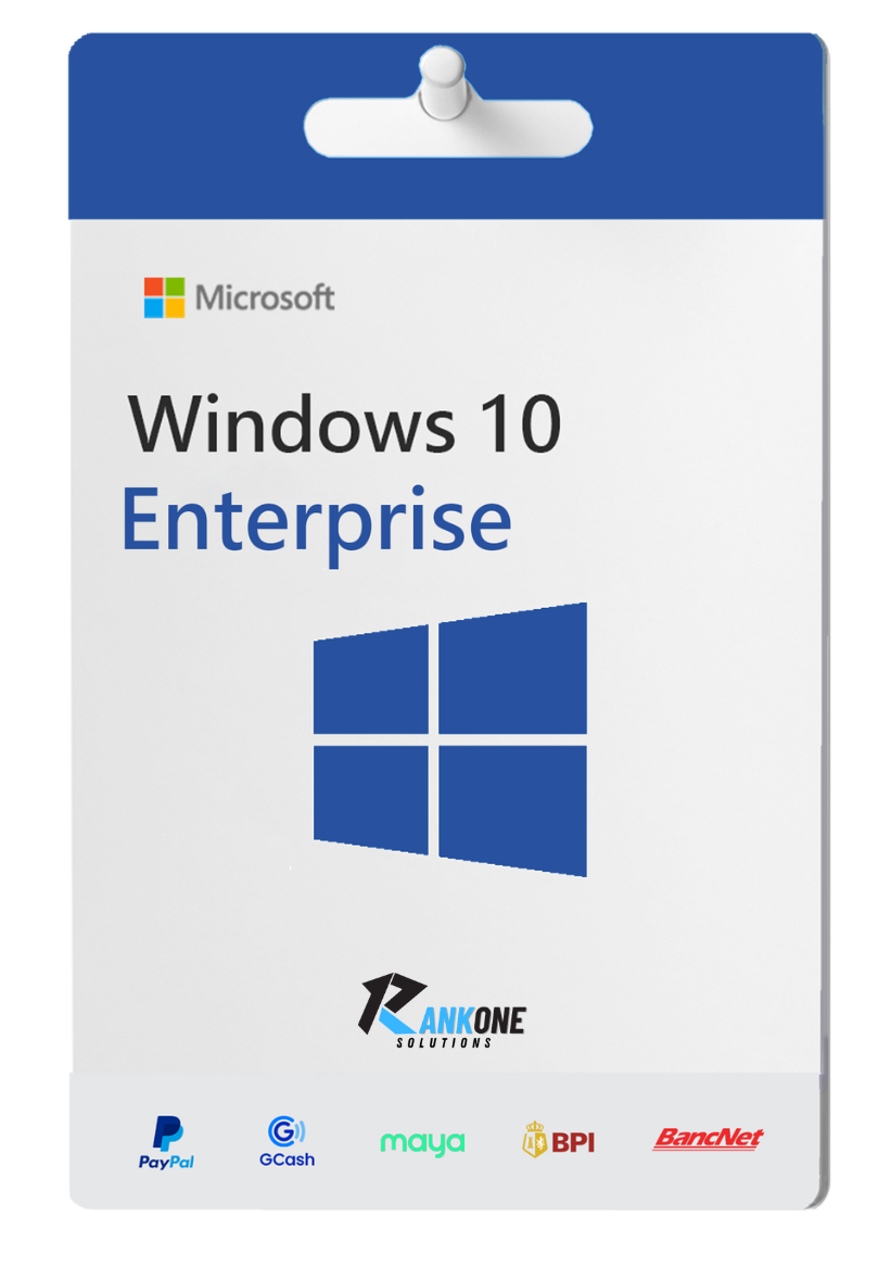 Windows 10 Enterprise Product Key For 1 PC, Lifetime