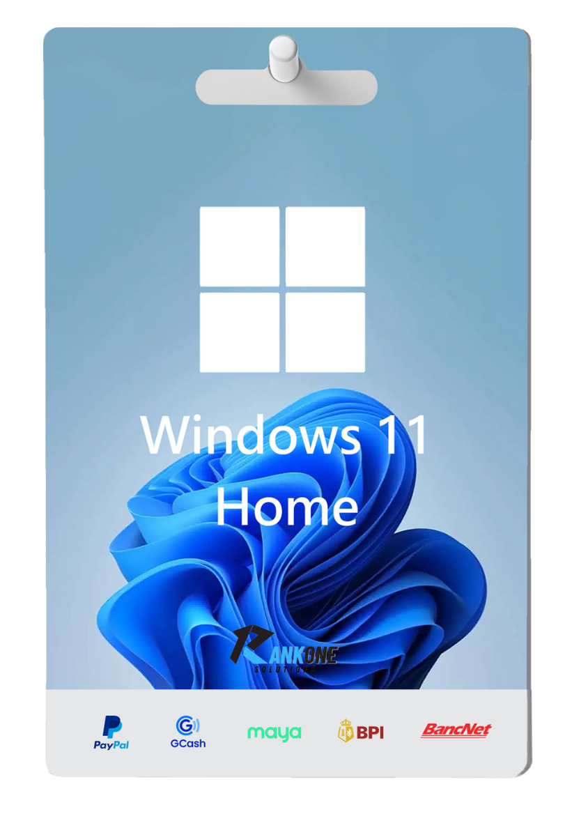 Windows 11 Home Product Key For 1 PC, Lifetime