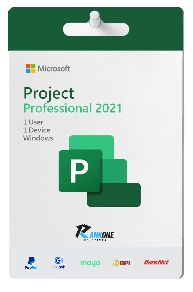 Microsoft Project Professional 2021 Product Key For 1 PC, Lifetime