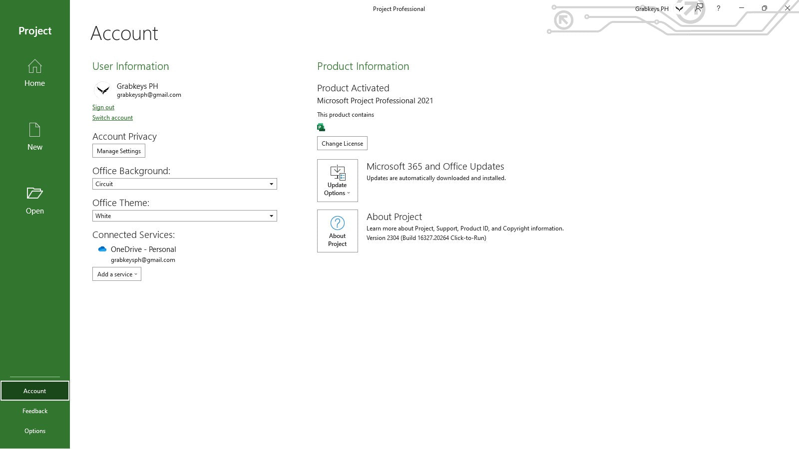 Ms Project Key Microsoft Project Professional 2021 Product Key For 1 PC, Lifetime ...