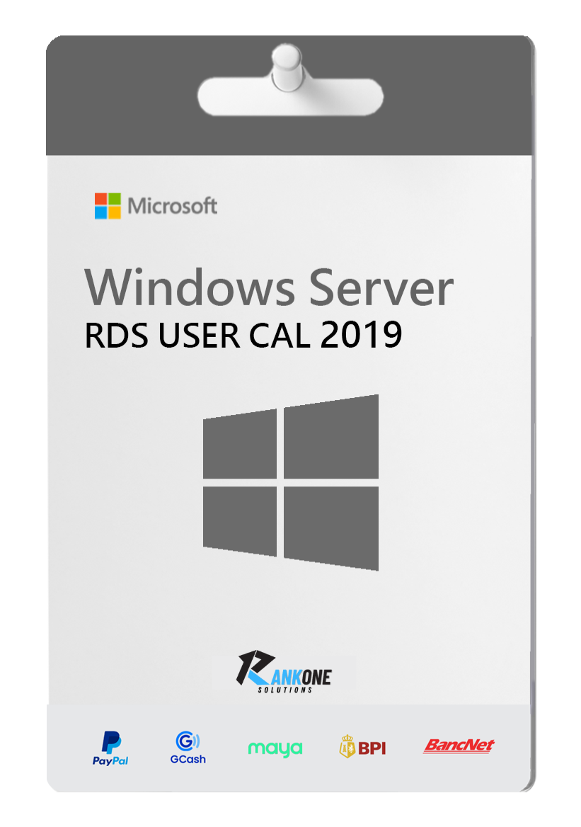 Microsoft Windows Server 2019 (RDS) User Cal (50) – RankOne Solution