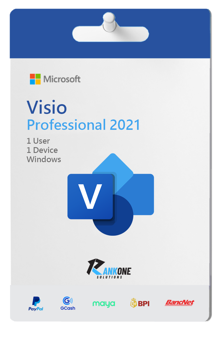 Microsoft Visio Professional 2021 Product Key For 1 PC, Lifetime