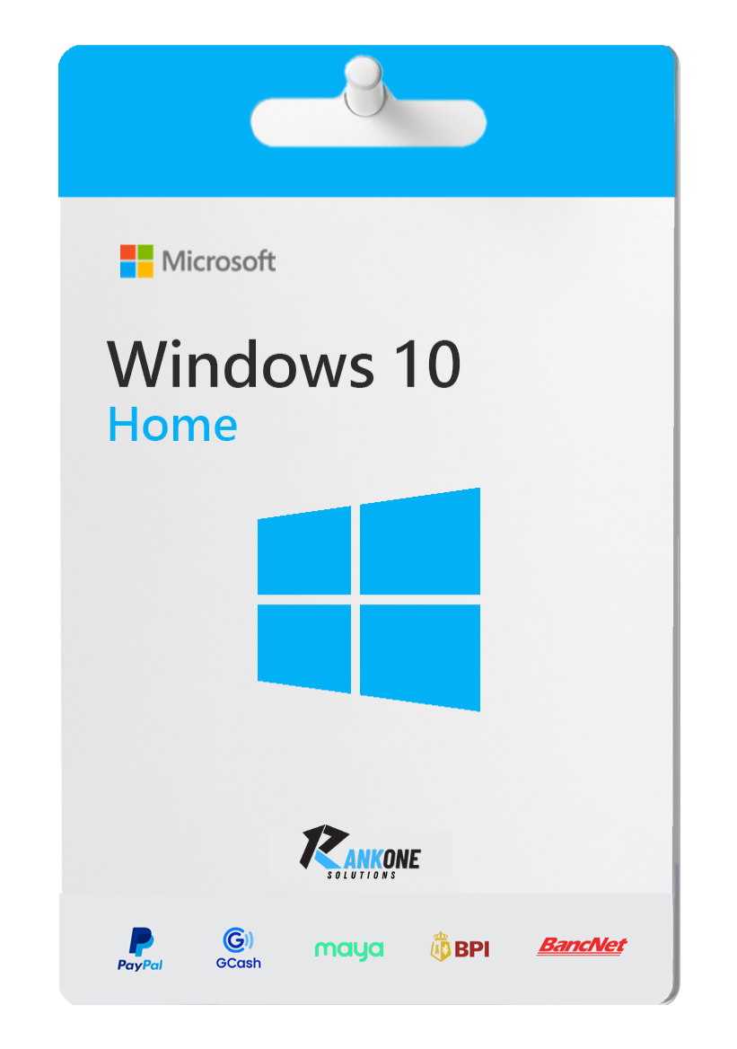 Windows 10 Home Product Key For 1 PC, Lifetime