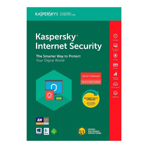 Kaspersky Internet Security | 1-3 Devices | 1-2 Years License